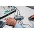 Kép 6/7 - USB elosztó-HUB, USB-C PD/2xHDMI/VGA/LAN/3xUSB/USB-C/2xUSB 2.0/SD/mSD/3,5jack VERBATIM