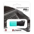 Kép 3/3 - Pendrive, 256GB, USB 3.2, KINGSTON "Exodia M", fekete-türkiz