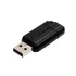 Kép 4/5 - Pendrive, 128GB, USB 2.0, 10/4MB/sec, VERBATIM "PinStripe", fekete