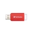 Kép 5/5 - Pendrive, 16GB, USB 2.0, VERBATIM "Databar", piros