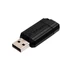 Kép 3/4 - Pendrive, 16GB, USB 2.0, 10/4MB/sec, VERBATIM "PinStripe", fekete