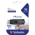 Kép 1/3 - Pendrive, 16GB, USB 3.2, 60/12 MB/s, VERBATIM "V3", fekete-szürke