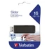 Kép 1/4 - Pendrive, 16GB, USB 2.0, VERBATIM "Slider", fekete
