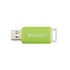 Kép 4/5 - Pendrive, 32GB, USB 2.0, VERBATIM "Databar", zöld