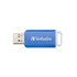 Kép 5/5 - Pendrive, 64GB, USB 2.0, VERBATIM "Databar", kék