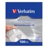 Kép 2/2 - CD/DVD boríték, papír, ablakos, bebújtatós fül, VERBATIM, fehér
