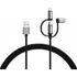 Kép 1/2 - USB kábel, 3-az-1-ben USB A–Light/Micro/C, 2m, VARTA