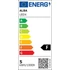 Kép 2/2 - Asztali lámpa, LED, 3-5,5 W, ALBA "LedX", fekete