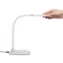Kép 5/5 - Asztali lámpa, LED, szabályozható, MAUL "Pearly colour vario", ezüst