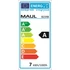 Kép 2/6 - Állólámpa, irodai, LED, szabályozható, MAUL "Pirro", fekete