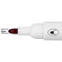 Kép 4/7 - Táblamarker, kúpos hegyű, 2 mm, 10 db, NOBO "Glide", piros