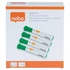 Kép 7/7 - Táblamarker, kúpos hegyű, 2 mm, 10 db, NOBO "Glide", zöld