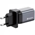 Kép 1/8 - Hálózati töltő, 1xUSB-C PD (35W), USB-A QC 3.0, EU/UK/US, GaN, VERBATIM