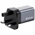 Kép 4/8 - Hálózati töltő, 1xUSB-C PD (35W), USB-A QC 3.0, EU/UK/US, GaN, VERBATIM
