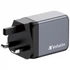 Kép 3/8 - Hálózati töltő, 2xUSB-C PD (65W), USB-A QC 3.0, EU/UK/US, GaN, VERBATIM