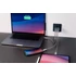 Kép 8/8 - Hálózati töltő, 2xUSB-C PD (65W), USB-A QC 3.0, EU/UK/US, GaN, VERBATIM
