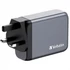 Kép 2/8 - Hálózati töltő, 2xUSB-C PD (100W), USB-C PD (65W), USB-A QC 3.0, EU/UK/US, GaN, VERBATIM