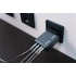 Kép 8/8 - Hálózati töltő, 2xUSB-C PD (100W), USB-C PD (65W), USB-A QC 3.0, EU/UK/US, GaN, VERBATIM