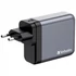 Kép 1/5 - Hálózati töltő, 2xUSB-C PD (140W), USB-C PD (20W), USB-A QC 3.0, EU/UK/US, GaN, VERBATIM