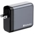 Kép 3/5 - Hálózati töltő, 2xUSB-C PD (140W), USB-C PD (20W), USB-A QC 3.0, EU/UK/US, GaN, VERBATIM