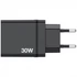 Kép 4/4 - Hálózati töltő, 1xUSB-C PD (20W), USB-A QC 3.0, 2xUSB-A (10W), VERBATIM, fekete