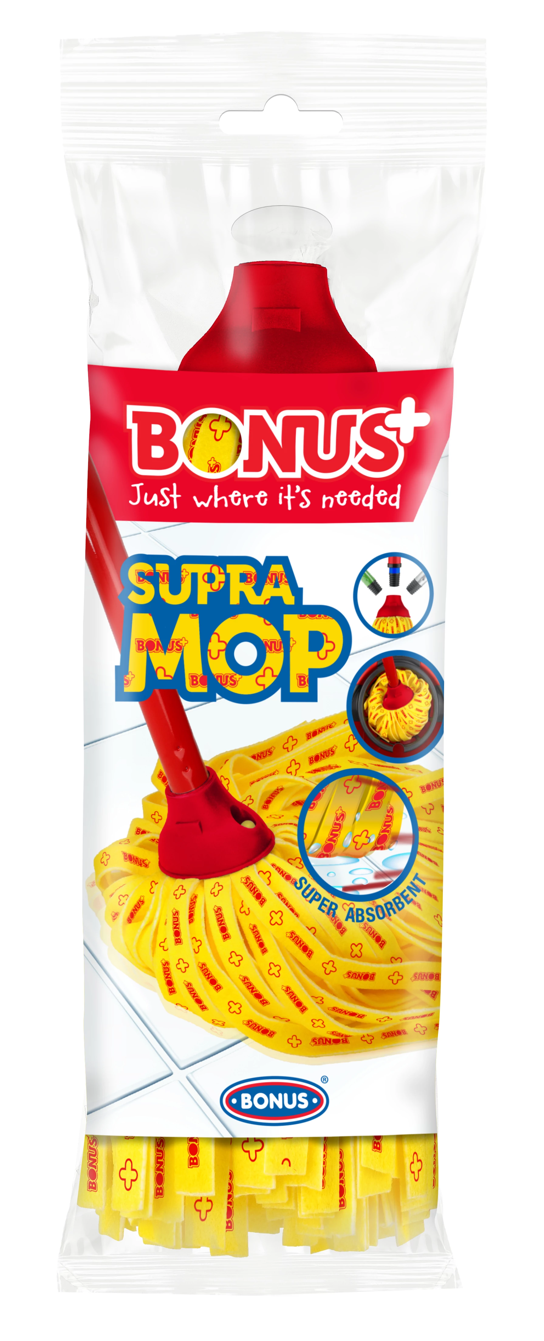 Gyorsfelmosó utántöltő fej BONUS 