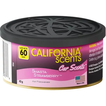 Autóillatosító konzerv, 42 g, CALIFORNIA SCENTS 