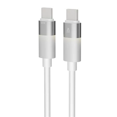 Töltőkábel, USB-C - USB-C, 60W, 1 m, AVAX 