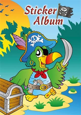 Matricagyűjtő album, A5, AVERY ZWECKFORM, papagáj