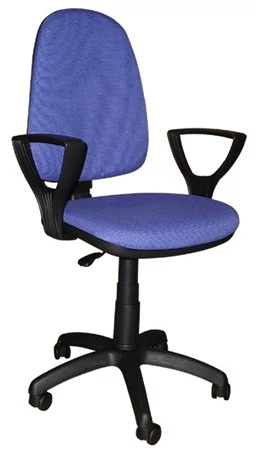 Irodai forgószék, szövetborítás, LX karfás, 