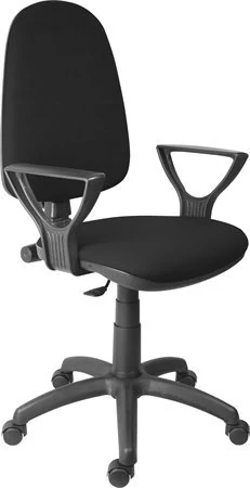 Irodai forgószék, szövetborítás, LX karfás, 