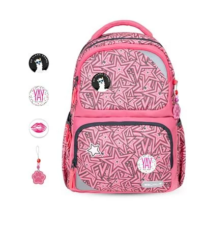 Iskolatáska, cipzáras, BELMIL 