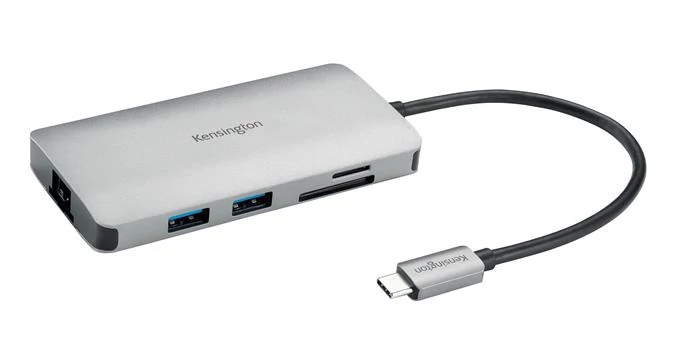 Dokkoló, 8 port, USB-C, KENSINGTON 