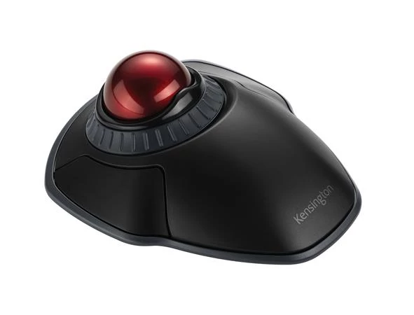 Egér, vezeték nélküli, optikai, hanyattegér, trackball, KENSINGTON 