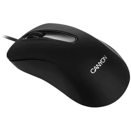 Egér, vezetékes, optikai, USB, CANYON 