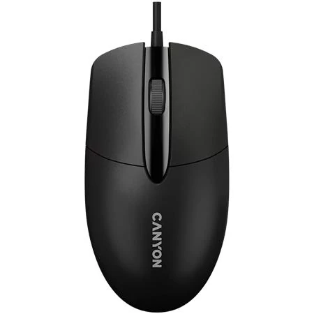Egér, vezetékes, optikai, USB, CANYON 