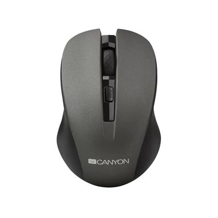 Egér, vezeték nélküli, optikai, USB, CANYON 