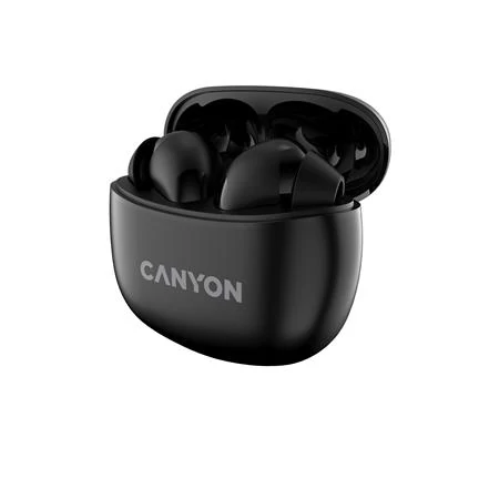 Fülhallgató, TWS vezeték nélküli, Bluetooth 5.3, CANYON 