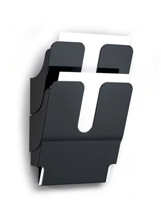 Prospektustartó, fali, álló, A4, DURABLE 