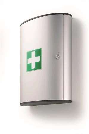 Elsősegélyláda, 3 részes, üres, Durable, 