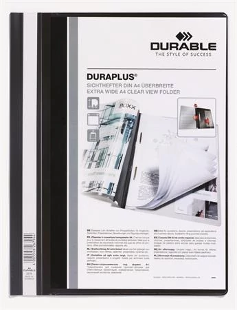 Gyorsfűző, A4, széles, panorámás, DURABLE 