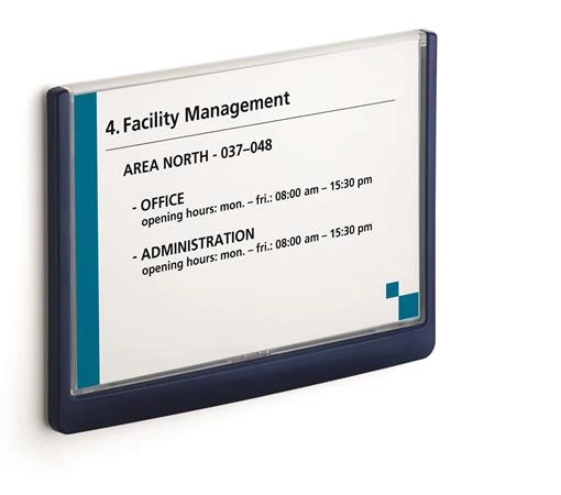 Információs tábla, 148,5x210 mm, DURABLE 