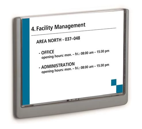 Információs tábla, 148,5x210 mm, DURABLE 