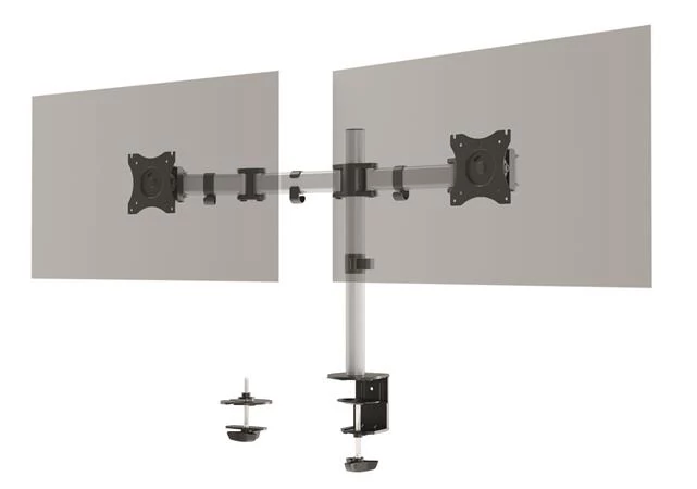 Monitortartó kar, kettő monitorhoz, DURABLE 