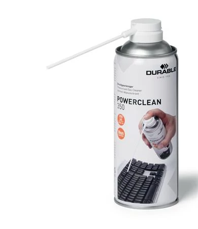 Sűrített levegős porpisztoly, nem gyúlékony, 350 ml, DURABLE 