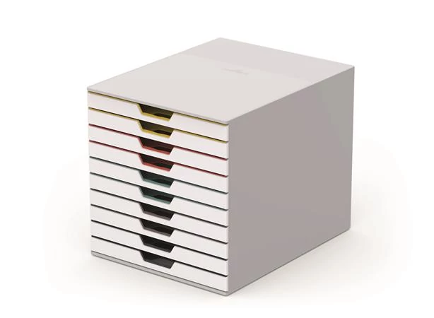 Irattároló, műanyag, 10 fiókos, DURABLE 