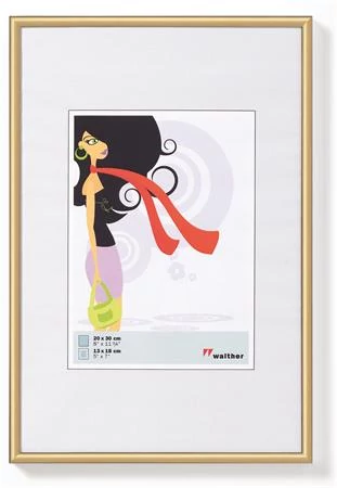 Képkeret, műanyag, 20x30 cm, 