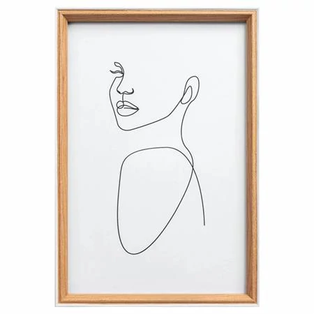 Képkeret, fa, 20x30 cm, 