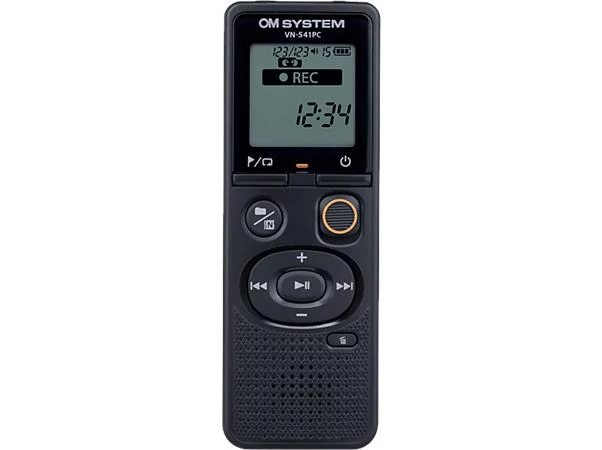 Diktafon, digitális, 4 GB memória, OM SYSTEM 