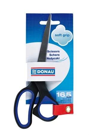 Olló, irodai, 16,5 cm, DONAU 